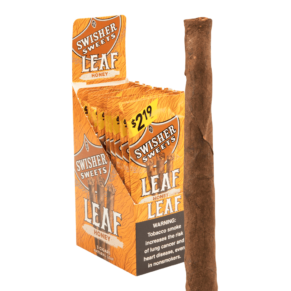 Swisher Sweets Leaf Honey 4.25x28 EMS 10 gói 3 30 điếu