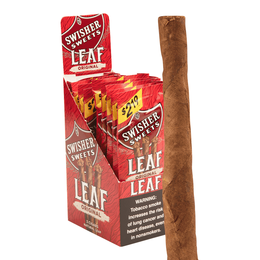 Swisher Sweets Leaf Original 4.25x28 EMS 10 gói 3 30 điếu