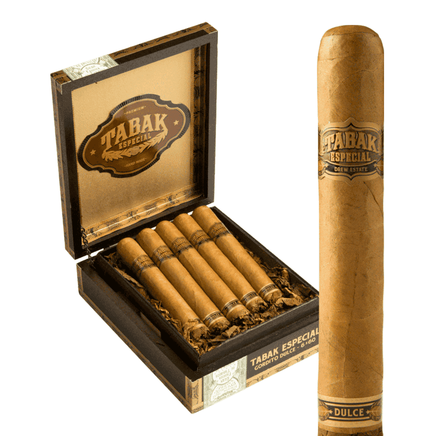 Tabak Especial by Drew Estate Gordo 6x60 Natural hộp 10