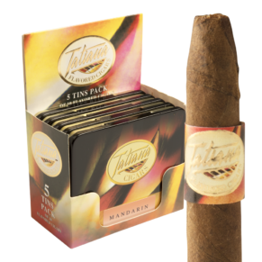 Tatiana Mini Tins Mandarin 3.5x26 EMS 5 hộp thiếc 10 50 điếu