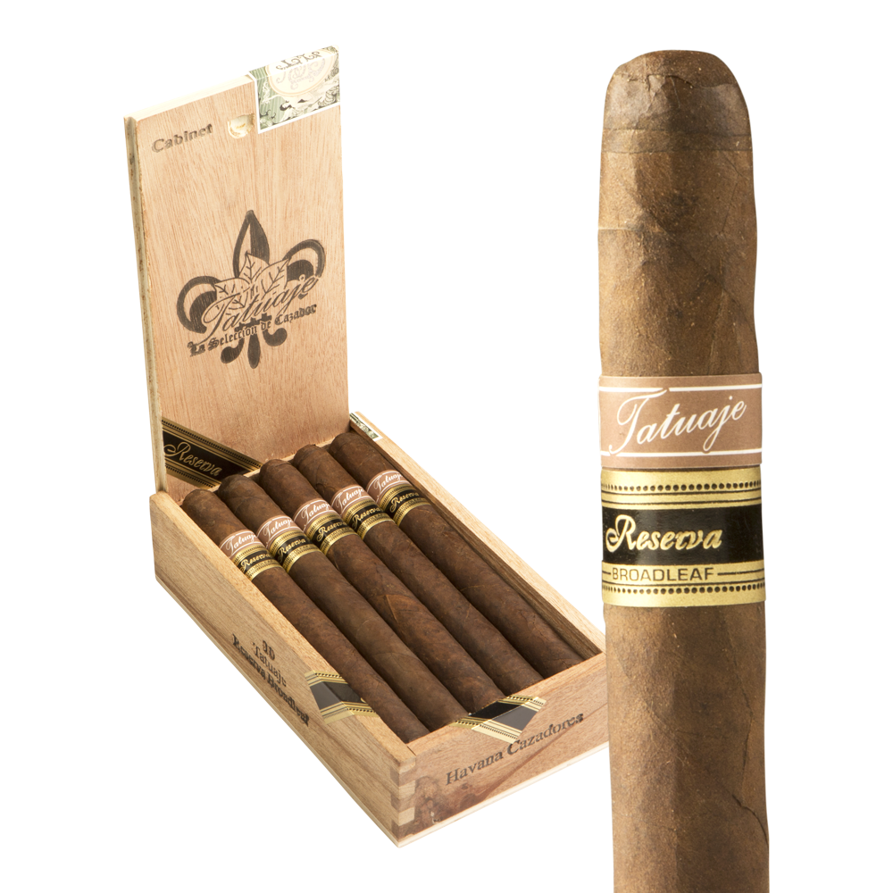 Tatuaje Broadleaf Havana Cazadores 6.38x52 Maduro hộp 10