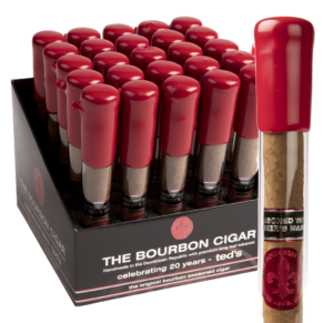 The Bourbon Cigars Bourbon 650 6x50 EMS hộp 25 Glass Tubes