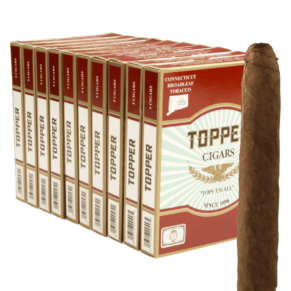 Topper Handmade Broadleaf Dark 10 gói 5 50 điếu
