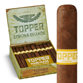 Topper Handmade Grande Corona 6x47 Maduro hộp 30