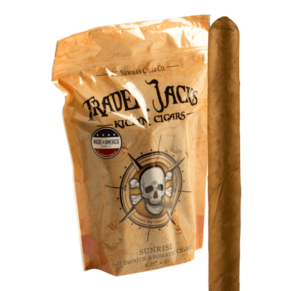Trader Jack's Kickin' Cigars Sunrise Aromatic 6.25x45 Natural Pouch of 20