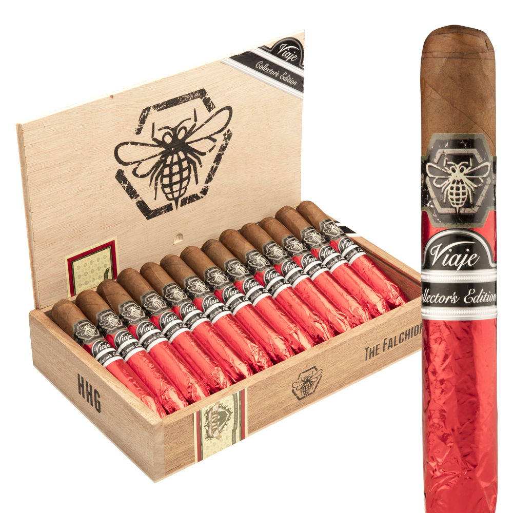 Viaje Honey and Hand Grenades Corojo The Falchion 6x54 EMS hộp 25