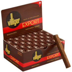 Villiger Export Maduro 4x37 Maduro hộp 50