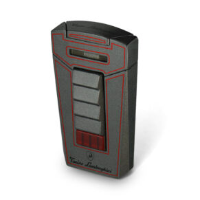 Visol Cigar Lighters Lamborghini Aero Grey and Red