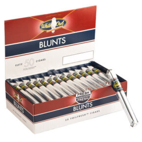 White Owl Blunts 4.75x42 Natural hộp 50