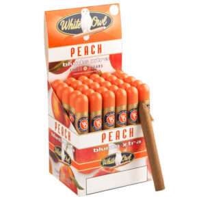 White Owl Blunts Xtra Peach 5.31x40 Natural hộp 30