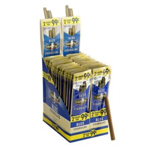 White Owl Cigarillos Blue 4.37x28 Natural 30 gói 2 60 điếu