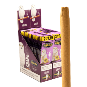 White Owl Cigarillos Grape 4.37x28 Natural 30 gói 2 60 điếu