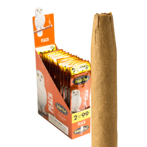 White Owl Cigarillos Peach 4.37x28 Natural 30 gói 2 60 điếu