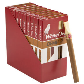 White Owl Demi Tip 4.5x28 Natural 10 gói 5 50 điếu