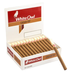 White Owl Demi Tip 4.5x28 Natural 10 gói 5 50 điếu