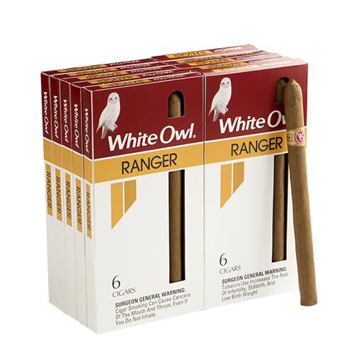 White Owl Ranger 5.5x34 Natural 10 gói 6 60 điếu