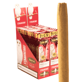 White Owl Strawberry Cigarillos 4.37x28 Natural 30 gói 2 60 điếu
