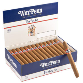 William Penn Perfecto 5.25x40 Natural 10 gói 5 50 điếu