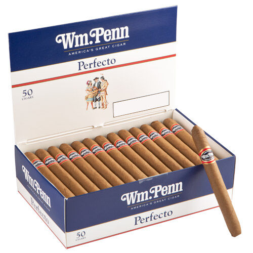 William Penn Perfecto 5.25x40 Natural 10 gói 5 50 điếu