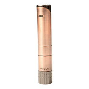 Xikar Cigar Lighters Turrim Single Flame Vintage Bronze